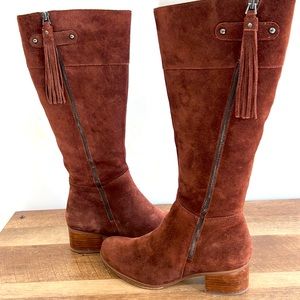 Naturalizer Demi Riding Boots 8 M Wide
Calf Brown Suede Knee High Kailyn brown